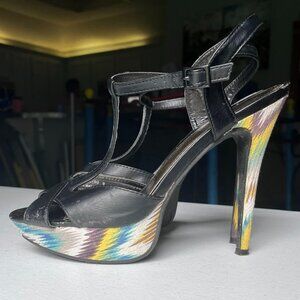 Anne Michelle 5 Inch Strappy Heels Size 9
